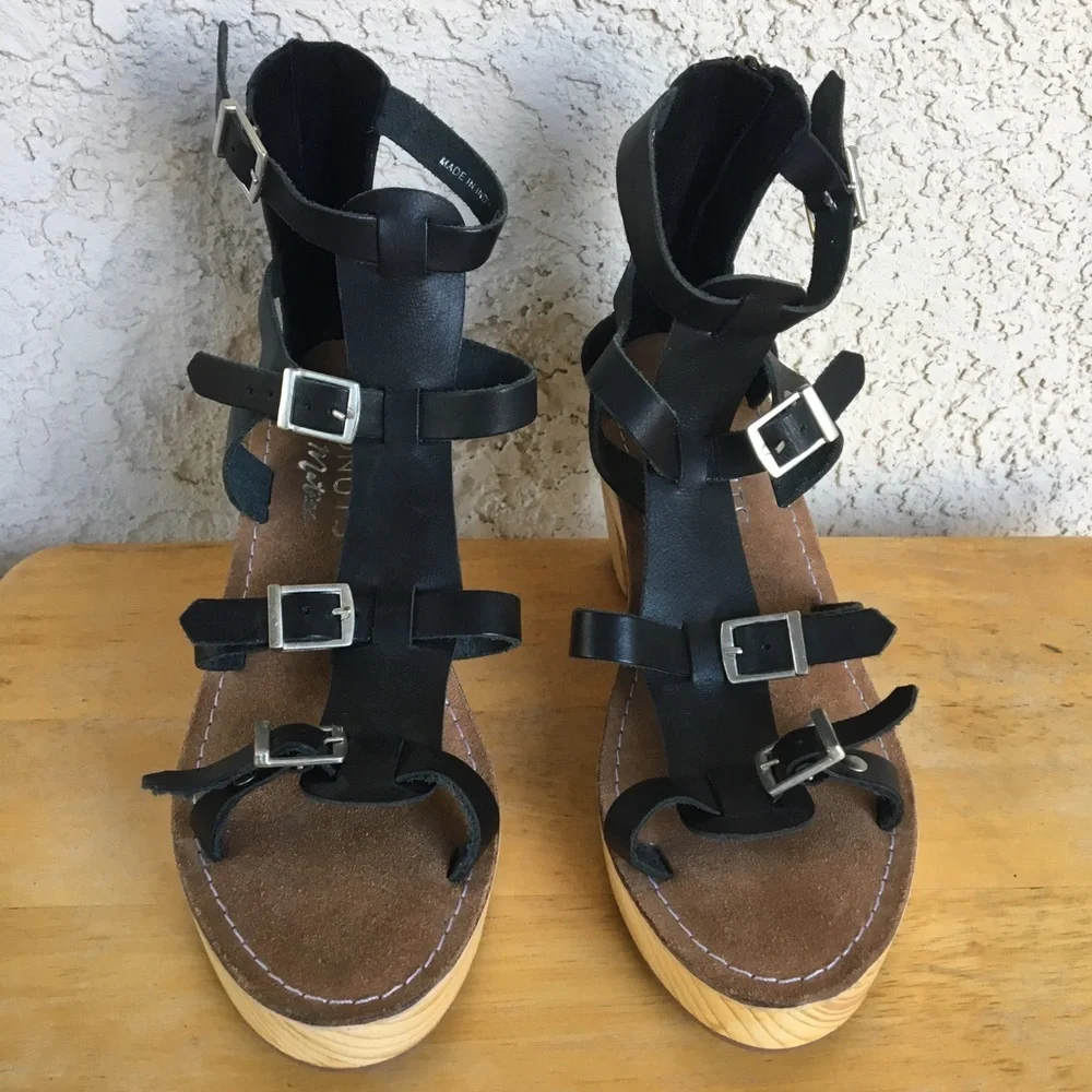 Coconuts by Matisse | Chunky Strappy Heels 8 - Picture 2 of 7